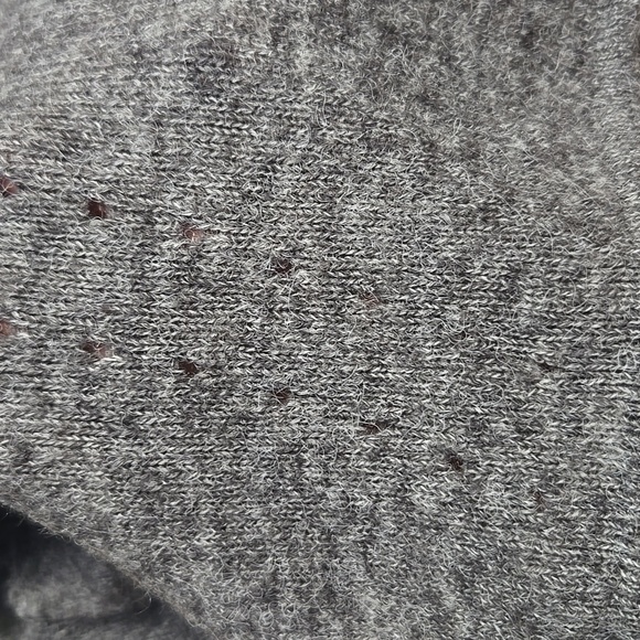 Oversized Fit Gray Knit Top - Picture 11 of 13